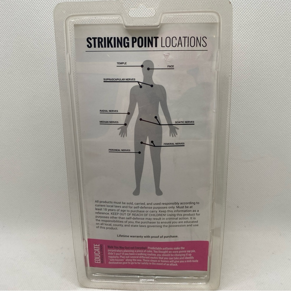 Damsel In Defense Striking Tool in White - Picture 2 of 4